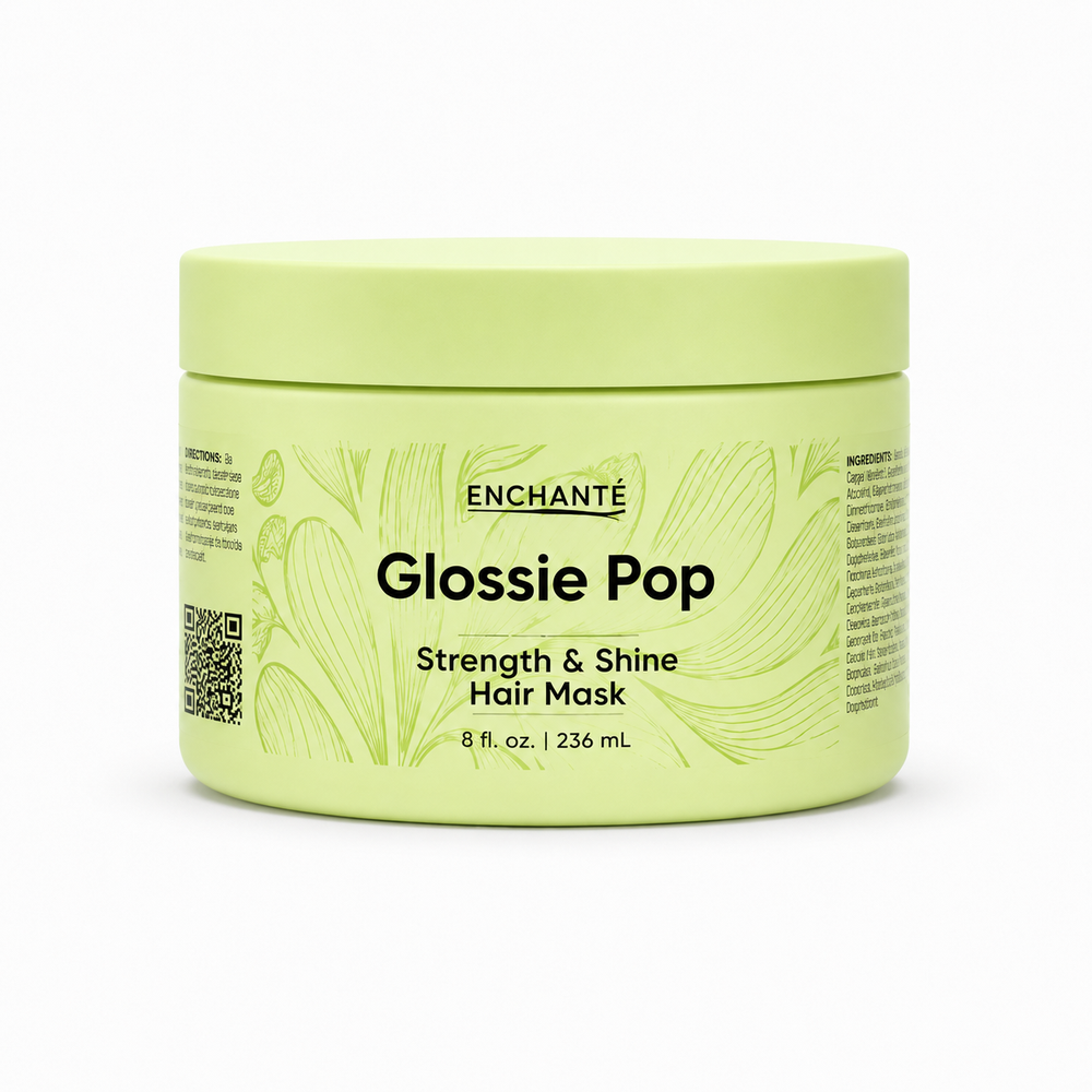 Glossie Pop Strength & Shine Hair Mask – Deep Conditioning Treatment – product image 1