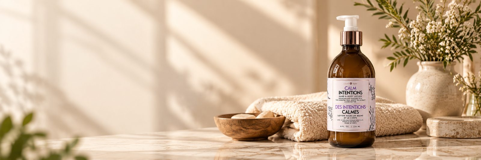 Calm Intentions hand and body lotion