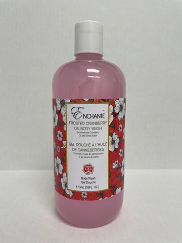 Frosted Cranberry Oil Body Wash