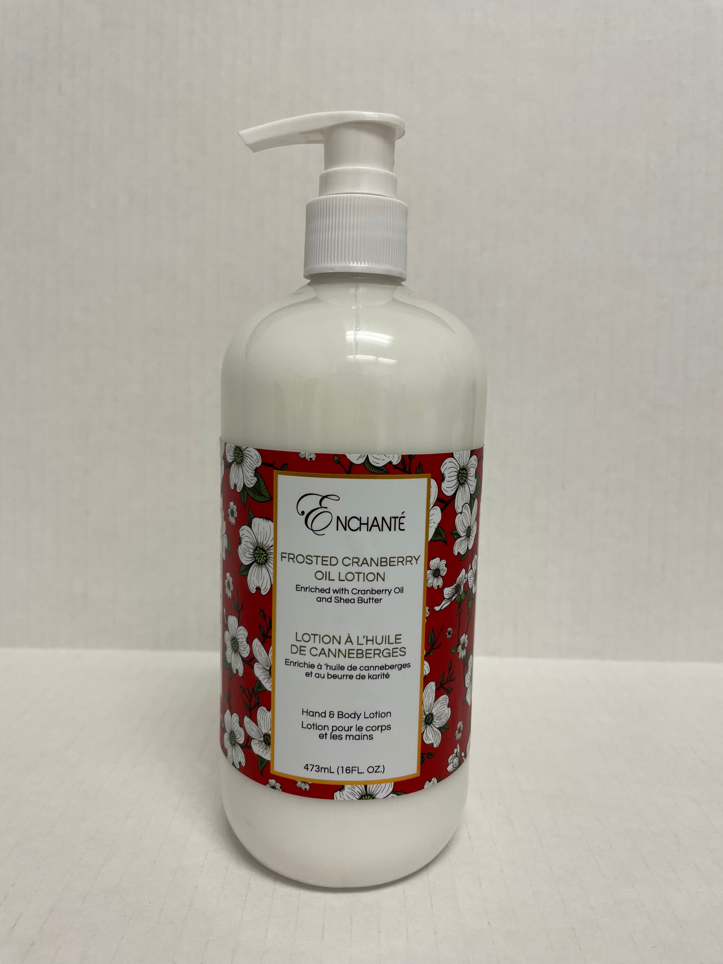 Frosted Cranberry Oil Lotion